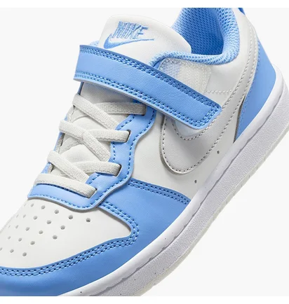 Кросівки дитячі Nike Court Borough Low Recraft White/Light Blue DV5457-128