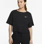 Футболка жіноча Nike Sportswear WomenS Ribbed Jersey Short-Sleeve Top Black DV7870-010