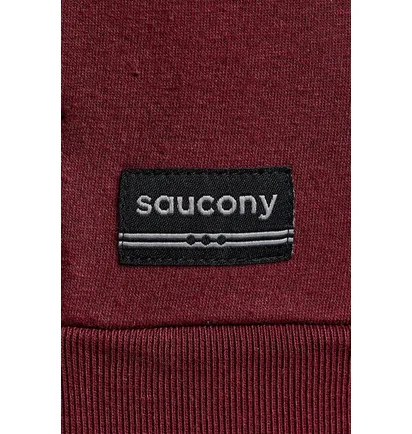 Свитшот женский Saucony Recovery Crew Bordo 800467-SUA3