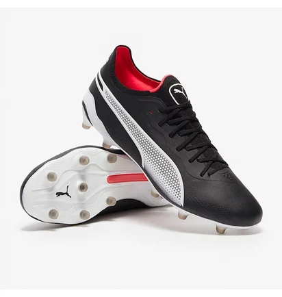 Бутсы мужские Puma King Ultimate Fg/Ag Black 107563-01
