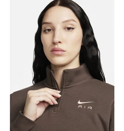 Кофта женская Nike Sportswear Air WomenS Fleece Top Brown FB8067-237