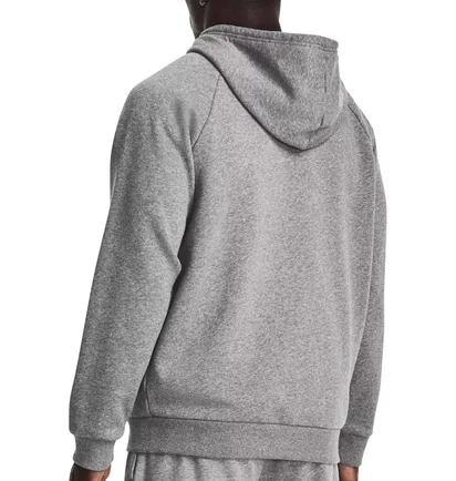 Толстовка мужская Under Armour Hooded Sweatshirt Ua Rival Fleece Fz Hoodie-Gry Grey 1379767-025
