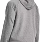 Толстовка мужская Under Armour Hooded Sweatshirt Ua Rival Fleece Fz Hoodie-Gry Grey 1379767-025