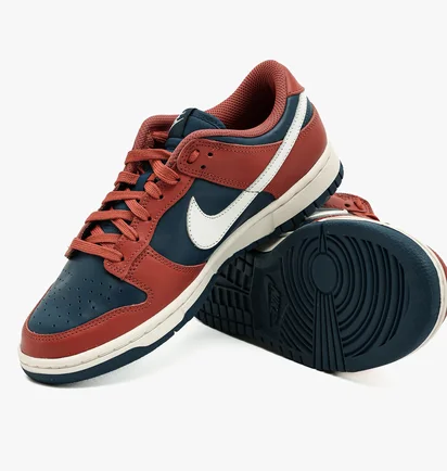 Кроссовки женские Nike Dunk Low Bordo/Blue Dd1503-602