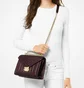 Сумка жіноча Michael Kors Whitney Large Quilted Leather Convertible Shoulder Bag Bordo 30F8GXIL3T-BAROLO-7835