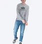 Лонгслив мужской Alpha Industries Basic Sweater Grey 178302-17