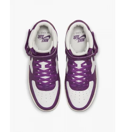 Кроссовки женские Nike Air Force 1 07 Mid Lx Violet/White Dz4865-503
