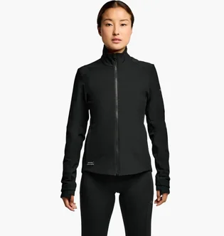 Вітровка жіноча Saucony Hurricane Soft Shell Black SAW800519-BK