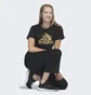 Футболка женская Adidas Floral Badge Of Sport Graphic Tee Black HR5320