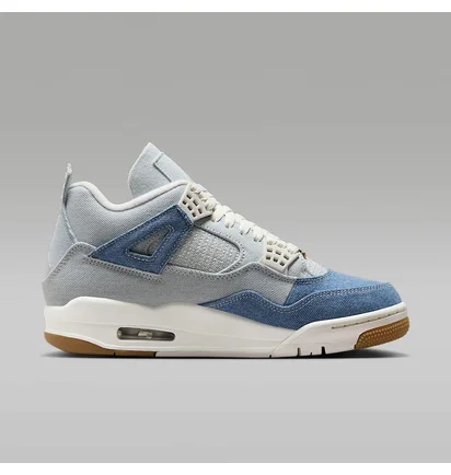 Кроссовки женские Air Jordan 4 Retro Tex Blue IB6716-100