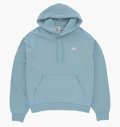 Худи мужское Nike Sb U Flc Po Hd Essntl Logo Blue FV7351-464