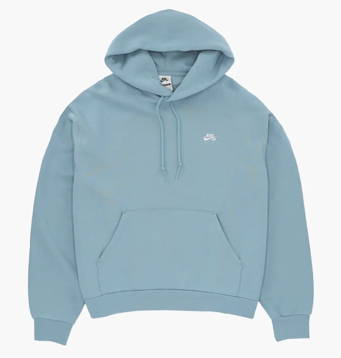Худи мужское Nike Sb U Flc Po Hd Essntl Logo Blue FV7351-464
