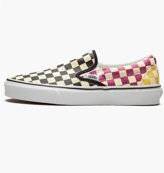 Кеды унисекс Vans Classic Slip On Beige/Black VN0A4U381HP