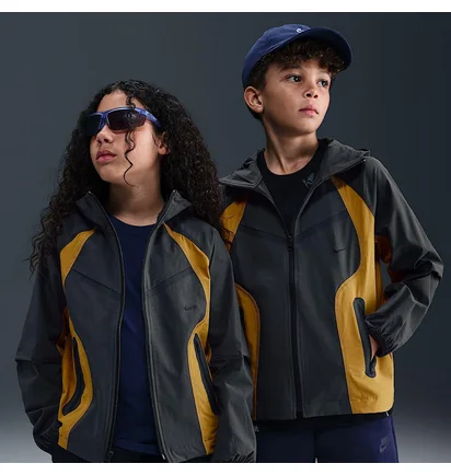Ветровка детская Nike TechOlder Kids (Boys) Woven Jacket Olive/Yellow II3623-060