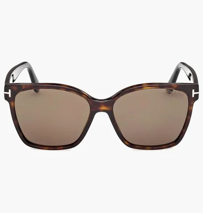 Солнцезащитные очки женские TOM FORD Brown FT1312-52H-56