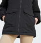 Куртка жіноча Adidas Hooded Fur Black IJ8260