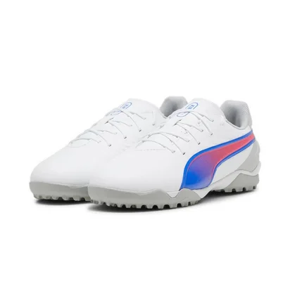 Сороконожки детские Puma King Match Tt 24Fh White 108052-02