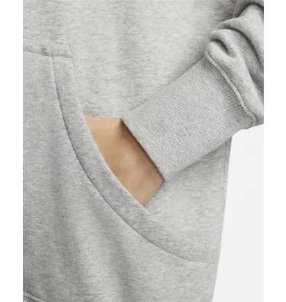 Толстовка женская Nike Sportswear Phoenix Fleece Oversized Full-Zip Hoodie Grey Dq5758-063