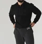 Толстовка чоловіча Gap Logo Zip Hoodie Black 218871171