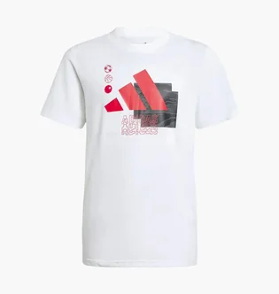 Футболка детская Adidas Camo Training Graphic White JI9092