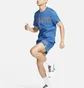 Футболка мужская Nike Miler Flash Dri-Fit Uv Short-Sleeve Running Top Blue FN3051-476