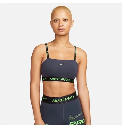 Топ жіночий Nike Pro Dri-Fit Grey DX0655-015
