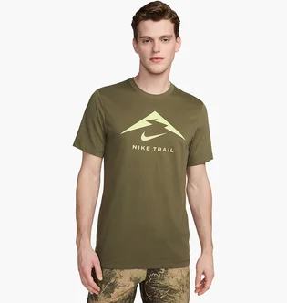 Футболка чоловіча Nike Dri-Fit Trail Running T-Shirt Olive FQ3914-222