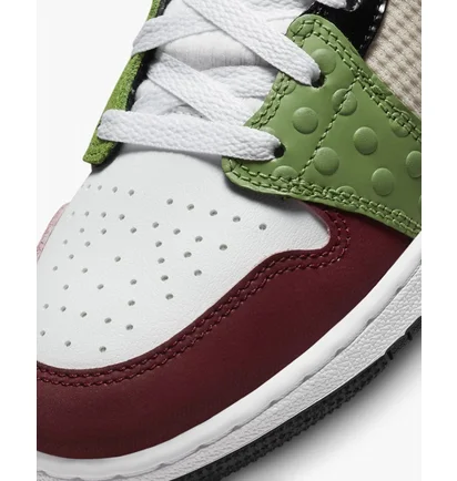 Кроссовки детские Nike Air Jordan 1 Mid Se Multi Dr6957-100
