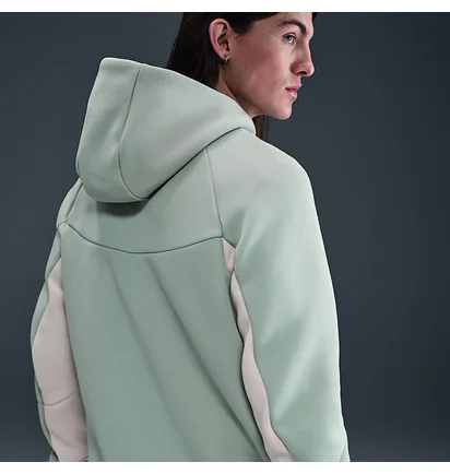 Толстовка мужская Nike Tech Fleece Fz Wr Olive/White HV0949-020