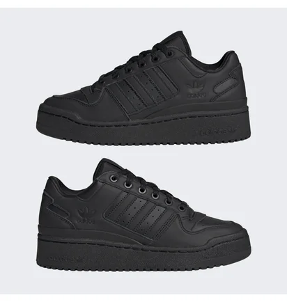 Кроссовки женские Adidas Forum Bold Stripes Shoes Black ID6844