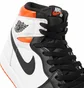 Кроссовки мужские Air Jordan 1 Retro High Og Electro Orange Black/White 555088-180