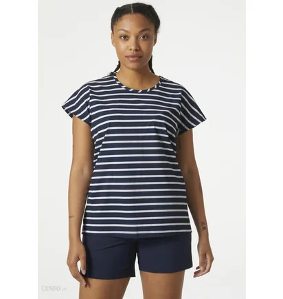 Футболка женская Helly Hansen Thalia Summer Top Black/White 34350-598