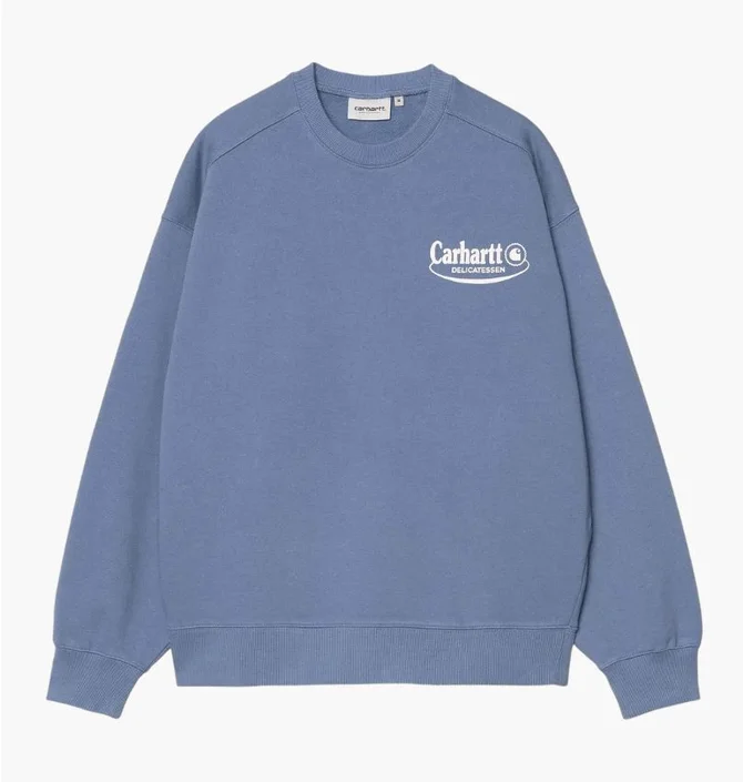 Світшот чоловічий Carhartt WIP Catalogue Light Blue I034729.2X7XX
