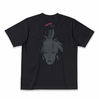 Футболка унисекс KAWS Warhol Ut Black 341-476352