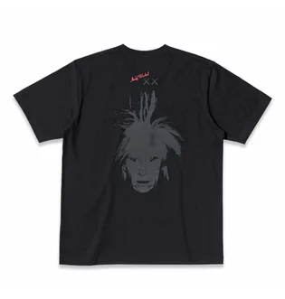 Футболка унисекс KAWS Warhol Ut Black 341-476352