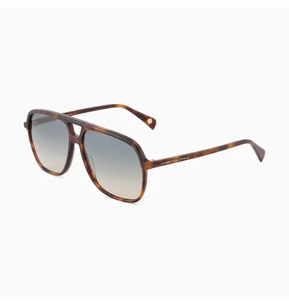 Сонцезахисні окуляри жіночі Carolina Lemke Brown/Light Blue CL9622-С2