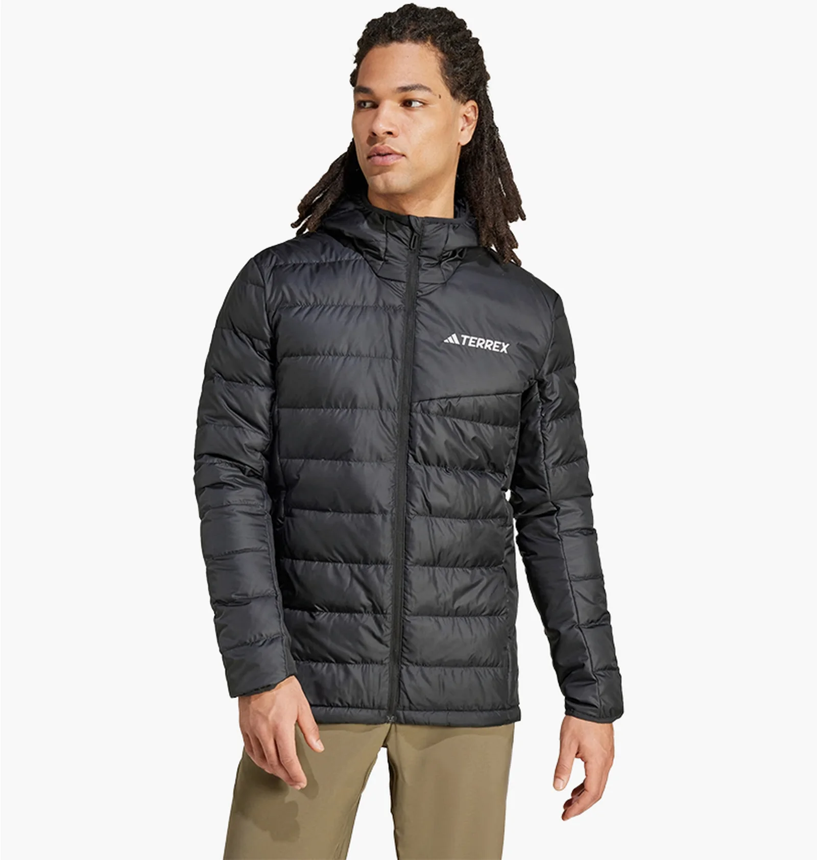 ᐉ Куртка мужская Adidas Terrex Multi Light Down Hooded Black