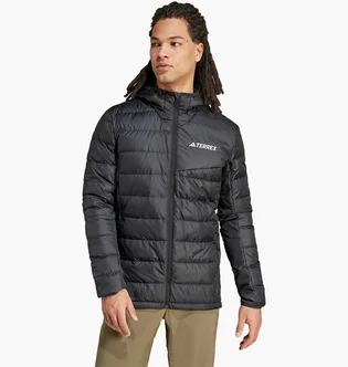Куртка мужская Adidas Terrex Multi Light Down Hooded Black JE6758