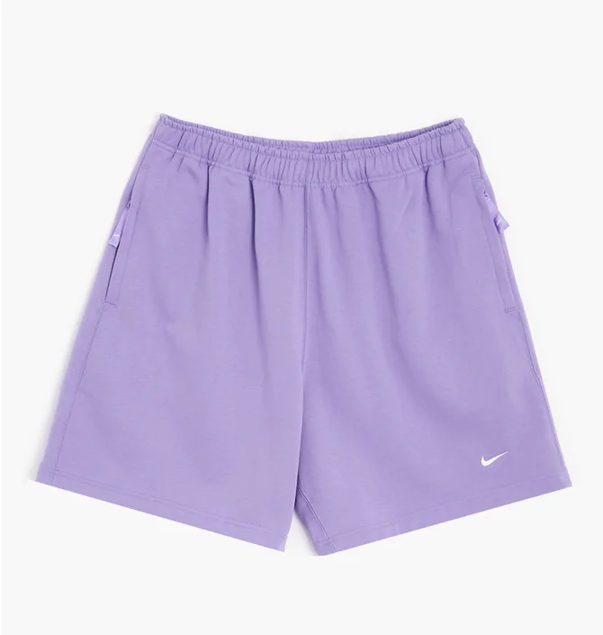Шорты мужские Nike Solo Swoosh French Terry Shorts Violet DX0817-567