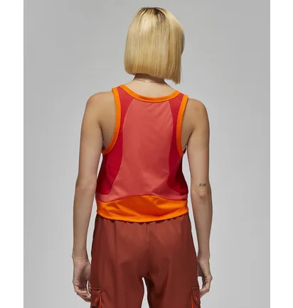 Майка женская Air Jordan Sport WomenS Mesh Tank Orange DQ4433-612
