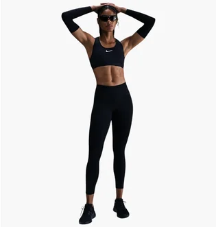 Леггинсы женские Nike W Fast Mr 7/8 Tight Nvlt Black HV8900-010