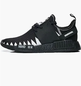 Кроссовки унисекс Adidas Neighborhood X Nmd_R1 Primeknit Black DA8835