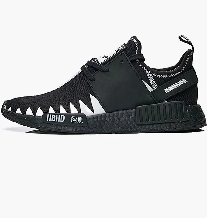 Кросівки унісекс Adidas Neighborhood X Nmd_R1 Primeknit Black DA8835