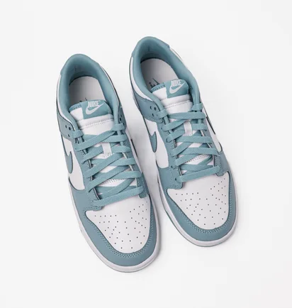 Кроссовки мужские Nike Dunk Low Retro Light Blue/White DV0833-106