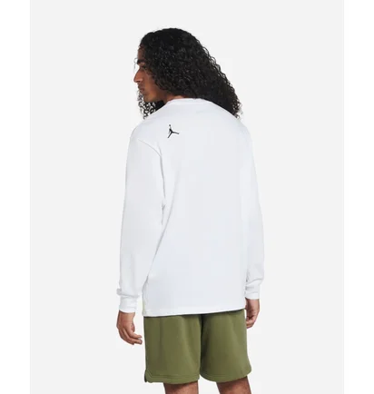 Футболка чоловіча Air Jordan Mj Engineered 85 Long Sleeve Crew Tee White Dh8906-100