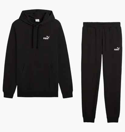 Спортивний костюм чоловічий Puma Essentials No. 1 Logo Black 682574-01__682606-01