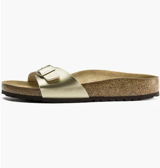 Тапочки жіночі BIRKENSTOCK Madrid Metallic/Yellow 1016107