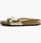 Тапочки жіночі BIRKENSTOCK Madrid Metallic/Yellow 1016107