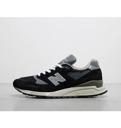 Кроссовки мужские New Balance 998 Made In Usa Black U998BL