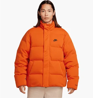 新品タグ付き 【FNS49 オレンジジャケット 】Mサイズ ᐉ Пуховик мужской Nike Sportswear Tech Fleece Puffer Jacket